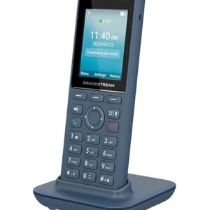 Teléfono IP inalámbrico Wi‑Fi 6, 2 SIP, 6 h conversación