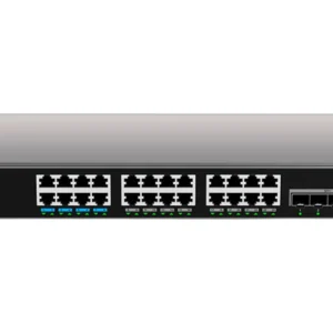 Switch administrable (Layer 3) 24 puertos Gigabit + 4 SFP + PoE