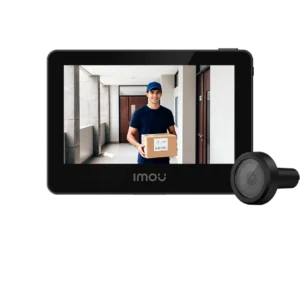 Camara WiFi para Puerta - bateria + monitor 4.3"